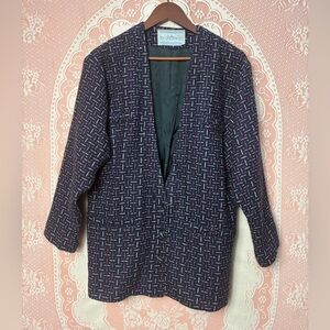 Le Château wool tweed jacket.